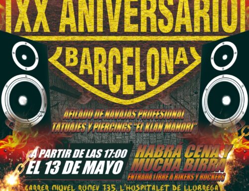 20 Aniversario Jaguars MC Barcelona –  13 Mayo 2023